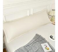 Lkw Ogechi Taie Oreiller 48x120cm, Taies d'oreiller Imperméable Uni, Housse de Coussin Extra Douce et Lavable en Machine, Taie Oreiller Longue Respirant en Polyester