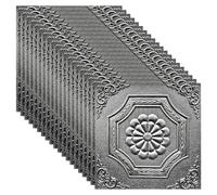 LKXHarleya 20PCS Panneaux muraux décoratifs autocollants, 35x35cm Stickers muraux 3D autocollants pour fond de télévision, chambre, salon, cuisine, 12