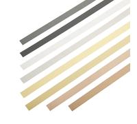 LKYJD Cadre en miroir doré, bordure autocollante et imperméable avec finition métallique brossée, kit de moulure en acier inoxydable pour décoration murale de salle de bain, cheminée (10 mm x 8 m)