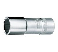 Llave de vaso 1/2", forma larga 12 mm
