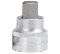 Llave de vaso con punta tipo Allen 1/2", corta, 24 mm