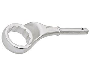 Llave poligonal de tracción acodada 85 mm