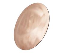 LLMWFA Disque circulaire en tôle de cuivre pur T2, plaque ronde en métal haute résistance for équipement électrique, 1 pièce(10x4mm)