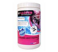 Llofer - 203B4T1KG-SPA - Chlore Lent en Pastille de 20gr spécial Spa - 1kg