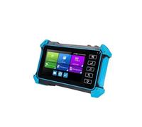 LLOOPK Testeur de vidéosurveillance, Testeur De Vidéosurveillance Caméra IP Ahd, Mini Moniteur 4k VGA IPC, Portable Poe, Test Câbles Cftv(5100 Plus)