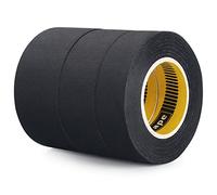 LLPT Lot de 3 rubans adhésifs en coton résistant aux hautes températures et aux flammes pour métier à tisser avec adhésif en silicone collant (HC213)