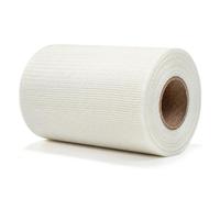 LLPT Ruban à Joint en Fibre de Verre | 20 cm x 30 m | 200g Tissu en Fibre Robuste Auto-Adhésif | Industrielle Extra Durable | pour la Réparation des Fissures et Joints Muraux (DRF810) | Blanc