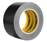 LLPT Ruban Adhésif en Tissu | Noire | 60 mm x 30 m x 0,23 mm | Adhésif Sans Résidus Résistant à l'eau | pour L'artisanat de Bricolage Décoration Intérieure et Extérieure(DT242)