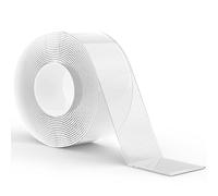 LLPT Ruban Adhésif Nano Double Face 50mm x 5m Transparent Sans Trace