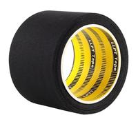 LLPT Ruban d'Étanchéité Thermocollant Étanche | 76mm x 5m x 0.15mm | Matériau de Support Standard de L'industrie | pour Réparation de Combinaisons de Plongée Combinaisons de Pêche (IR3065) | Noir