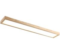LLXDFUU Décoration de la maison Plafonnier Longue Bande LED Couloir Plafond Bande Lumineuse Rustique Bois Chambre Plafonnier Encastré Éclairage Linéaire Nordique Pour Cuisine Salle À Manger Salle De B