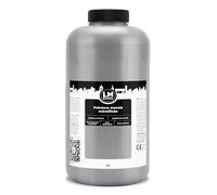 LM Peinture Murale Métallique 2L - Argent - Éclat Métallique Époustouflant pour Intérieurs Élégants, Application Facile, À Base d'Eau, Idéale pour Projets Muraux Créatifs & DIY