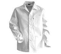 LMA 200244 ROULEAU Veste de Peintre Col Chevalier, Blanc, Taille 4
