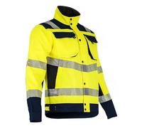 Blouson réflexion haute visibilité jaune/marine - LMA - 2219