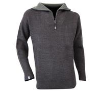 LMA 803170 CACAO Pull Col Camionneur, Anthracite, Taille 8