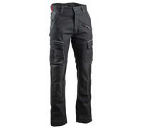 LMA Lebeurre Pantalon de travail Cortex 1783 stretch avec poches genouillères Noir