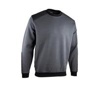 LMA Sweat de Travail col Rond BUCAREST - Gris Charcoal/Noir XL - 5 - Vêtements de Travail