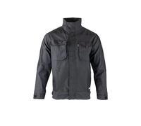 LMA WORKWEAR 1880 - Versterkte Werkjas - 2064 CÉRAMIQUE - Tweekleurig, Multi-pocket, Ultra-sterk - Ideaal voor Bouw, Industrie en Ambachtelijk Werk