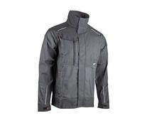 Veste AXONE coton/poly gris/noir taille 5 LMA LEBEURRE 2325-5