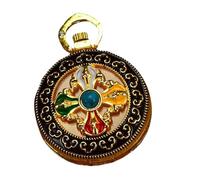 lmoikesz Accessoires de prière bouddhiste, décoration pour femmes et hommes | élégant pendentif de boîte Gawu tibétain pour tous et l'espace intérieur, peut contenir la figure de Bouddha et les