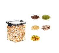 lmoikesz Conteneurs élégants pour céréales sèches et bocaux de conservation | verre en liquidation, offrant une excellente étanchéité pour préserver les aliments.