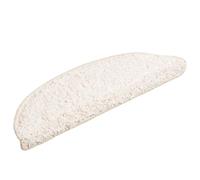 LMTYOENFG Lot de 10 tapis d'escalier semi-circulaires - 56 x 17 x 3 cm | Les marchepieds lavables offrent une protection silencieuse contre le bruit et les rayures pour vos escaliers dans le couloir