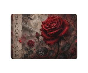 LMYmoney Blood Bloom Rose Tapis 150 X 100 Cm, Doux Antidérapant pour Salon | Tapis de salon : améliore l'adhérence sur les sols secs adaptés; avec surface douce; pour chambre d'amis et coin lecture