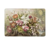 LMYmoney Ernst Haeckels Orchids Art Forms of Nature Tapis 150 x 100 cm | Tapis de chambre pour l'hiver, avec surface douce; pour chambre