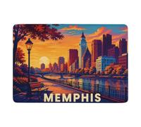 LMYmoney Memphis Tapis De Chambre 150 X 100 Cm, Imprimé pour Automne | Tapis de salon avec surface douce; se place facilement près du lit ou du canapé; près du lit ou du canapé