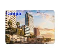 LMYmoney Tampa Florida Travel Art Tapis 150 x 100 cm, Doux et Antidérapant | Tapis antidérapant avec impression par transfert thermique; ajoute une touche douce et décorative; pour chambre