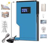 LMYYDES Onduleur Solaire à Onde sinusoïdale Pure 5500W Onduleur Hybride Hors réseau 5,5KW Chargeur MPPT 100A intégré 48V et onduleur Hybride PV 500V avec Moniteur WiFi