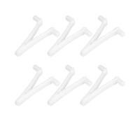 Lnhgh Clip papillon pour piscine - Clip en V universel pour skimmer pour piscine et spa - en V universel pour filet pour skimmer, brosse pour spa, clip en V à ressort pour aquarium