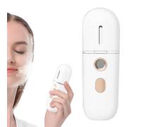 Lnhgh Humidificateur visage ioniseur vapeur nano portable silencieux pour hydratation de la peau à la maison en voyage et en déplacement