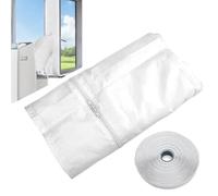 Lnhgh Kit de Fenêtre pour Climatiseur Portable | Fixation Compacte pour Fenêtre Battante Sans Perçage - Joint d'Étanchéité pour à Battant | pour Mur Porte Latérale Sol Chambre Salon Voyage