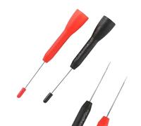 Lnhgh Sonde d'essai, sondes à aiguille pour multimètre - Sonde de test multimètre 2 x 1 mm | pour multimètres avec aiguille perforatrice isolante avec pointe fine non destructif pour l'industrie