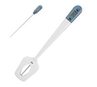 Lnhgh Thermomètre de cuisine, spatule numérique pour aliments, assistant à pâte avec écran LCD, pour café, eau, chocolat, crème, steak, confiture, sirop