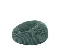 LNNXSZ Housse Pouf Housse de Pouf Souple en Imitation Tricot 【Garniture Non Incluse ! À Acheter séparément !】(Dark Green,D70cm-empty Cover)