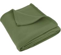 LNT France Couverture Polaire XXL pour Lit et Canapé, 240 x 260 cm, 100% Polyester - traité Non-feu - Couverture Ultra Chaude, Ultra Douce (Amande)