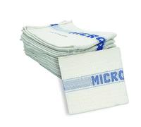 LNT France - Lot de 10 serpillères Gaufrées Microfibres 45x50 cm, très absorbantes, ne peluchent Pas, pour Tous Types de Sol, Fabriqué en France.