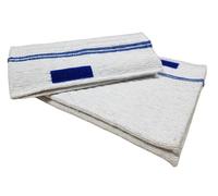 LNT France - Lot de 3 Serpillères Gaufrées Auto-Fixantes, 50 x 50 cm, Très Absorbantes, pour Tous Types de Sols.