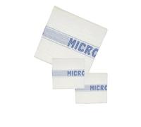 LNT France - Lot de 3 serpillères Gaufrées Microfibres 45x50 cm, très absorbantes, ne peluchent Pas, pour Tous Types de Sol, Fabriqué en France.