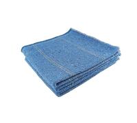 LNT France - Lot de 3 Serpillères L'original Blue G - 50 x 100 cm, Toile de Jean recyclé. Multi usages, Nettoyage de Tous Les sols. Très résistantes. Fabriqué en France.