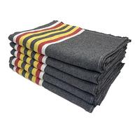 Lnt France - Lot de 5 Couvertures Epaisses de Protections de Meubles pour le Déménagement, Transport et Stockage- 150 x 200 cm - 410 gr/m² - couverture 100% Textile Recyclé