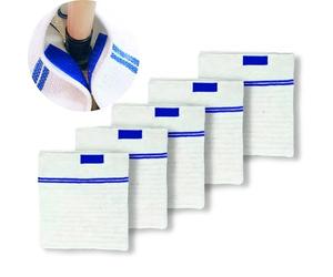 Lnt France - Lot de 5 serpilleres Gaufrées 50 x 60 cm - Fabriqué en France - Grand Pouvoir Absorbant - pour Tous Les sols
