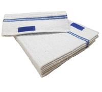 LNT France - Lot de 5 Serpillères Gaufrées Auto-Fixantes, 50x50 cm | Très Absorbantes, Pour Tous Types de Sols