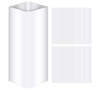 Lobamop Lot de 70 films thermorétractables par sublimation - 5 x 10 mm - Pour transfert de chaleur - Blanc