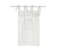 Loberon Mesnay Brise-bise - Style Maison de Campagne Romantique - Très Belle Broderie ornementale, Blanc