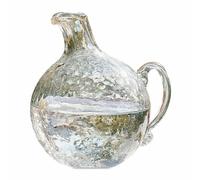 LOBERON Valters Cruche - Verre soufflé à la bouche - Une surface remarquable, transparent