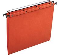 Elba Chemises suspendues L'Oblique 39408 - A4 entraxe 330 mm, fond en V, orange, boîte de 25