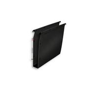 L'oblique Az Bte De 10 Dossiers Suspendus Polypro Ultimate Armoire Fond 50 Mm Noir